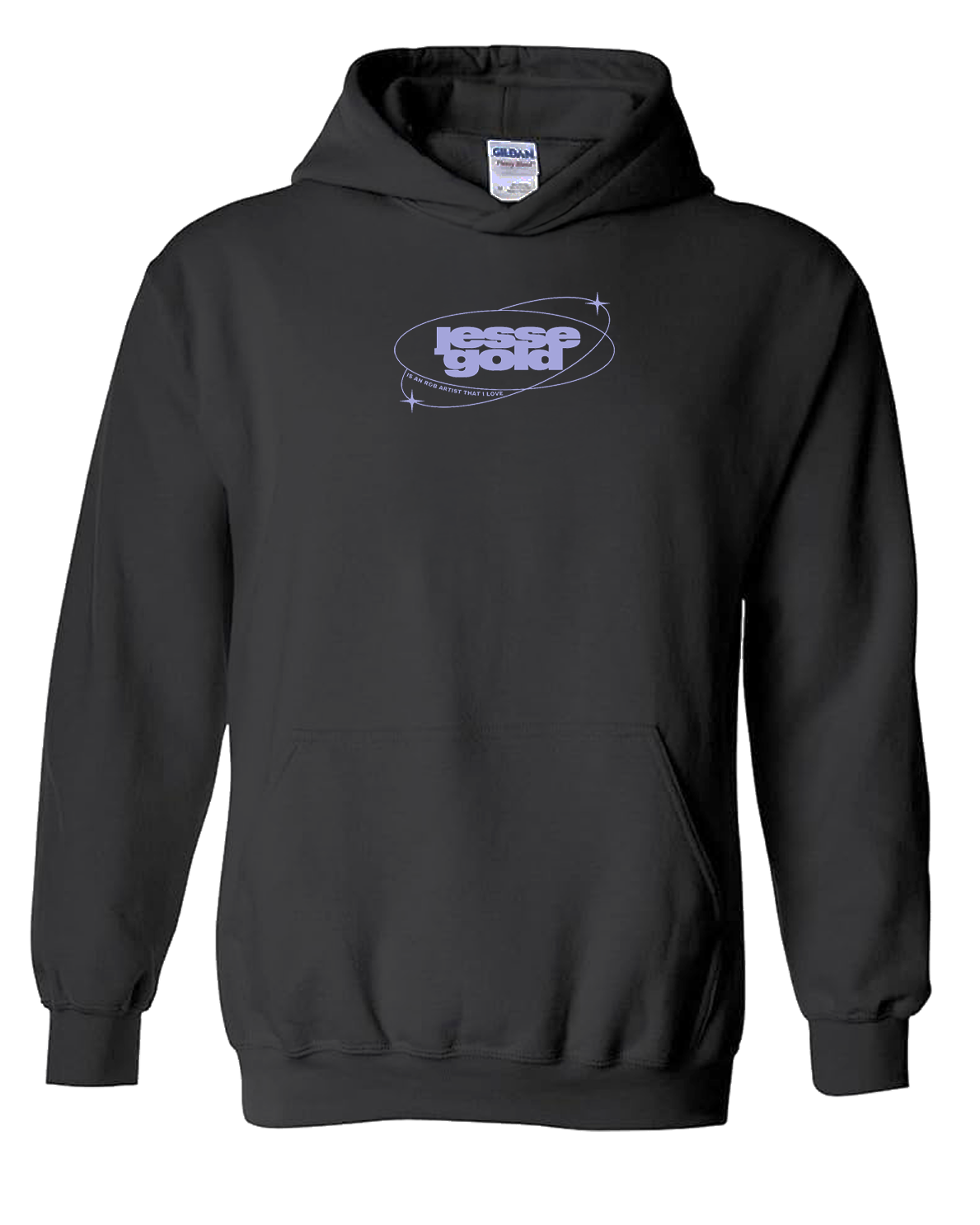 Jesse Gold - Black Brand Hoodie